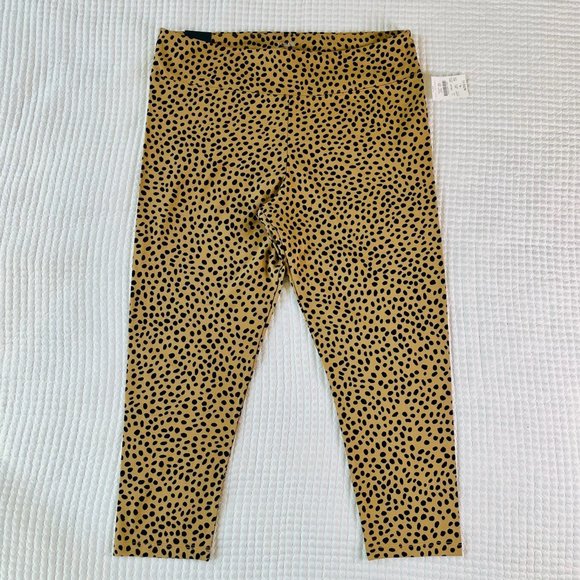 J. Crew Brown and Tan Leopard Print Leggings - Picture 3 of 7